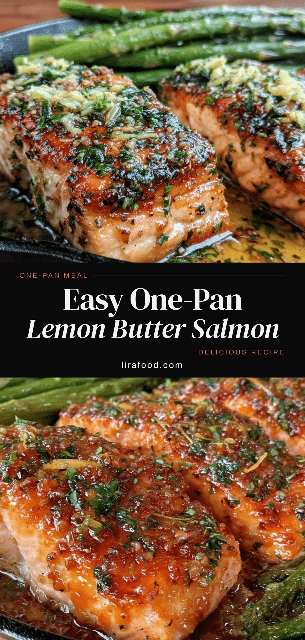 easy one-pan lemon butter salmon recipe