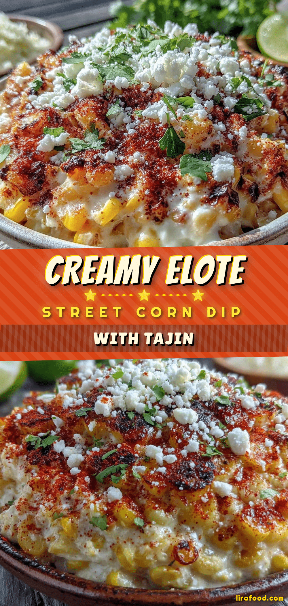 elote-style street corn dip recipe