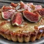 fig and almond tart - featured image
