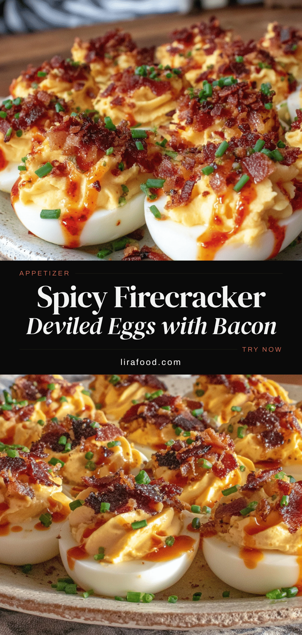 Flavorful Firecracker Deviled Eggs recipe
