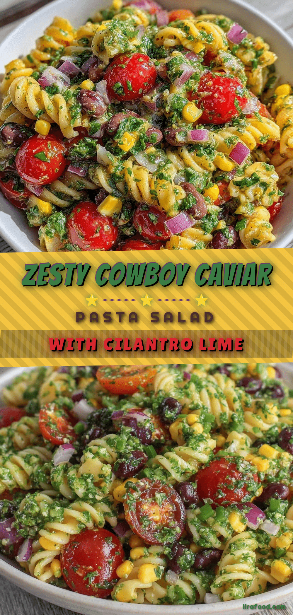 fresh cowboy caviar pasta salad recipe
