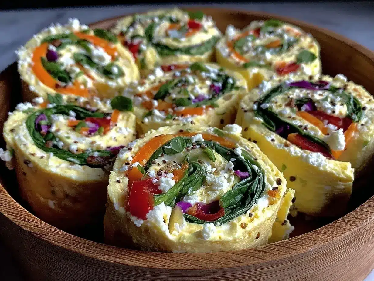 Fresh Cream Cheese Veggie Rainbow Pinwheel Bento Box preparation steps
