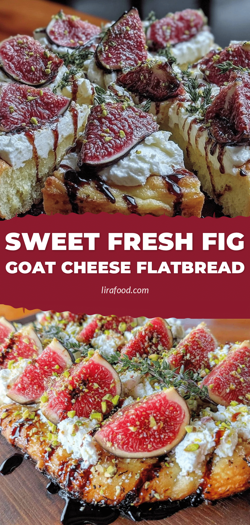 fresh fig and goat cheese flatbread recipe