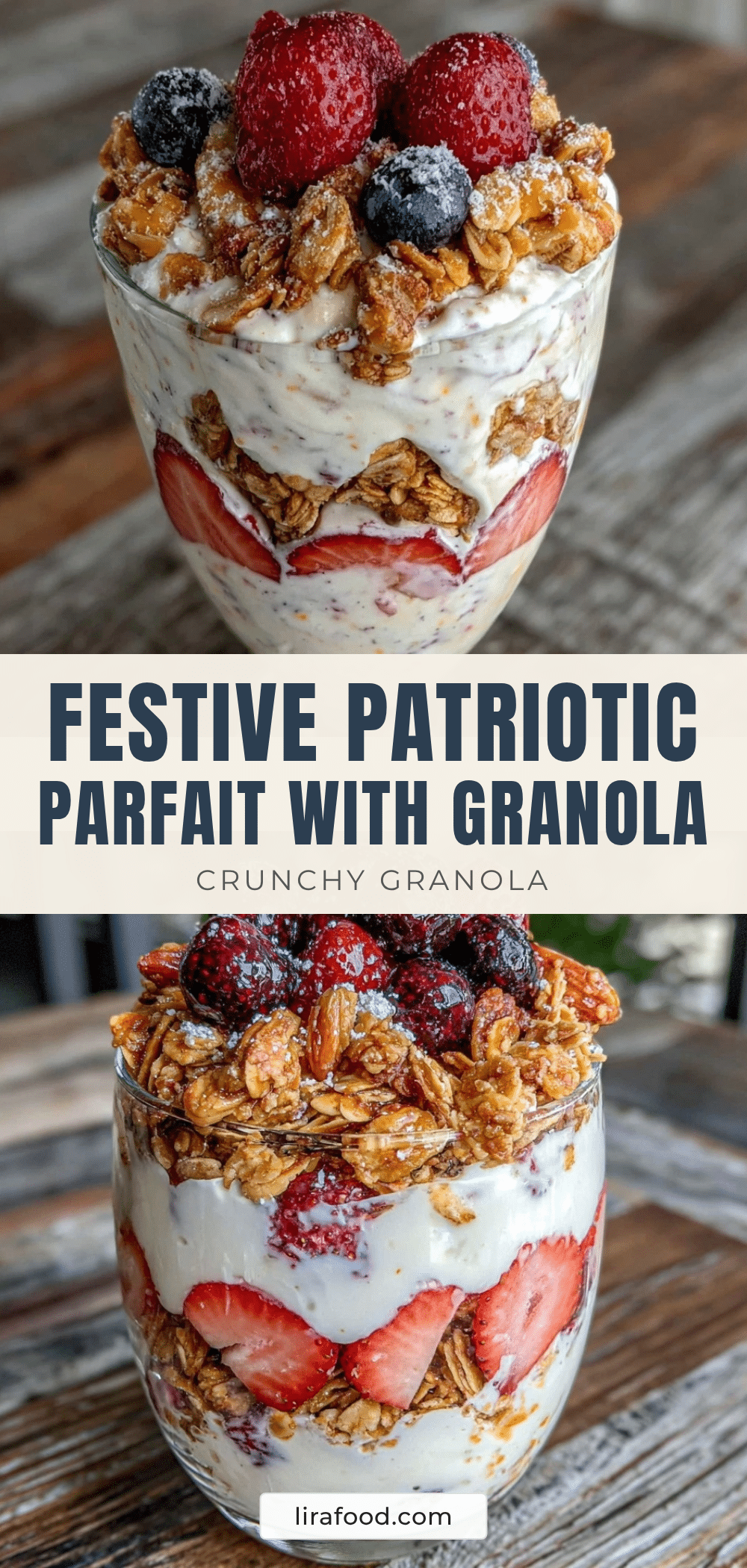 fresh patriotic parfait recipe