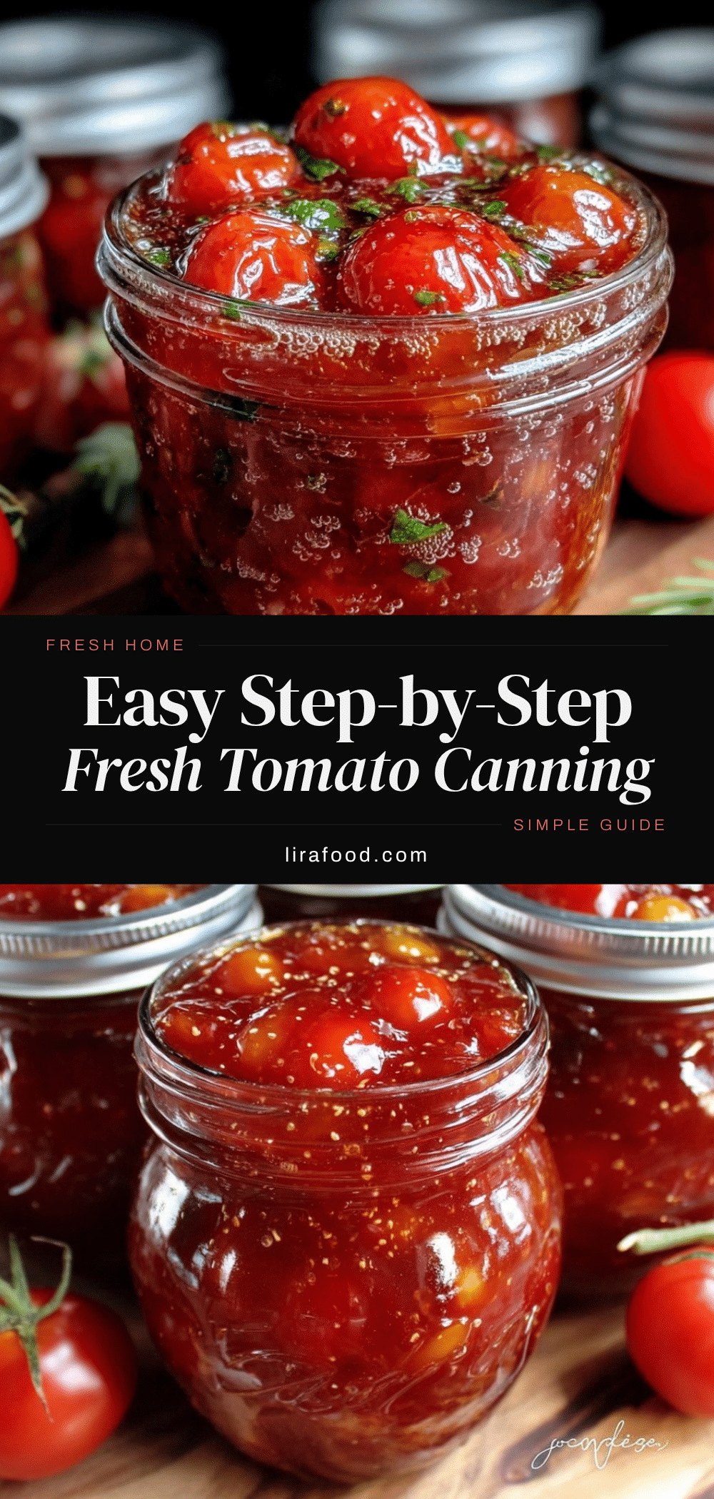 fresh tomato canning guide recipe