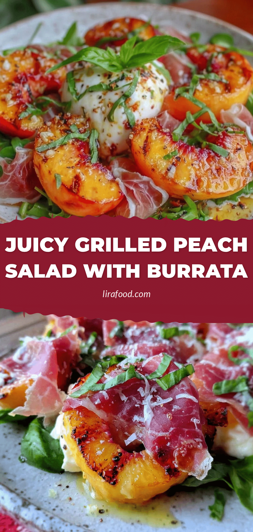grilled peach salad recipe