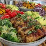 healthy high school lunch bowl prep - featured image