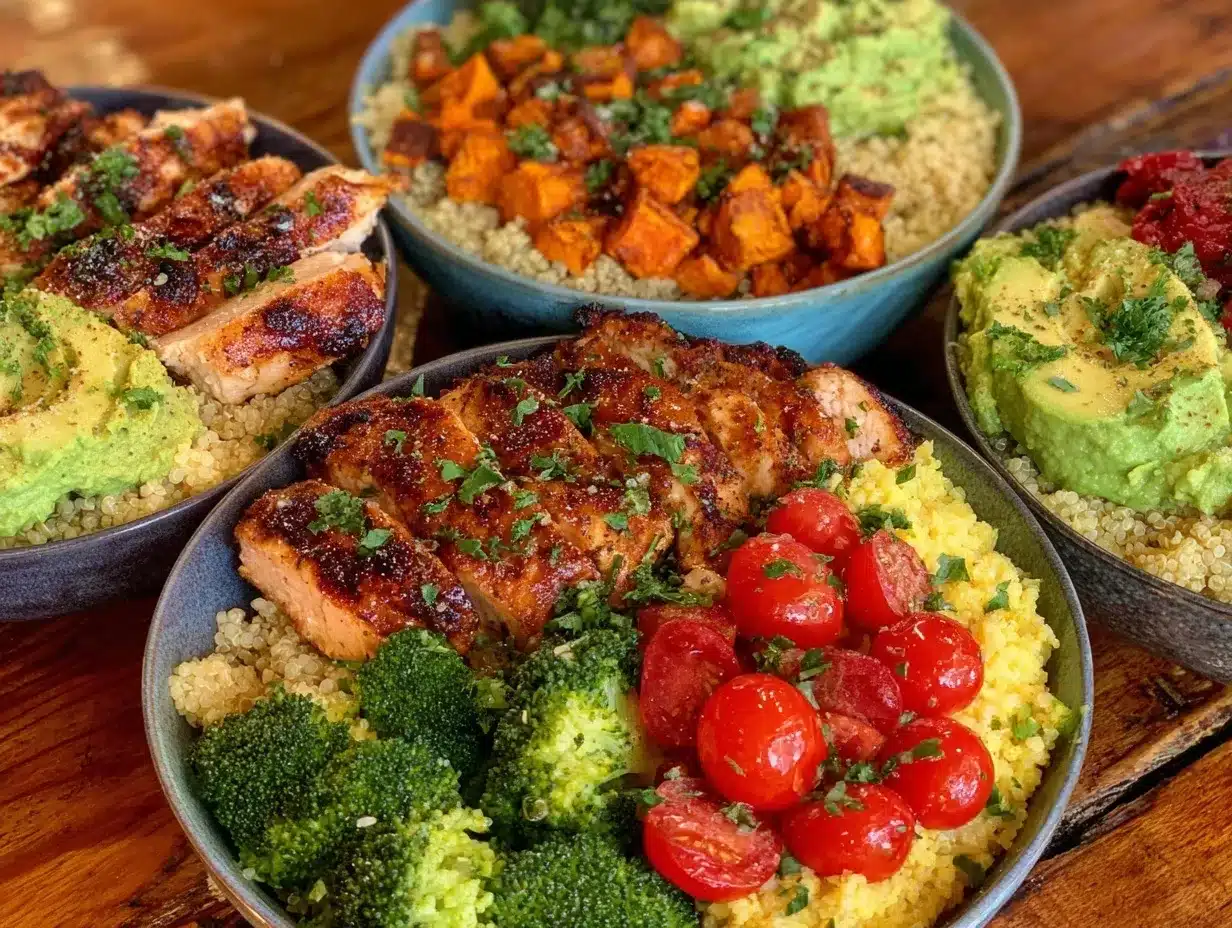 healthy high school lunch bowl prep preparation steps
