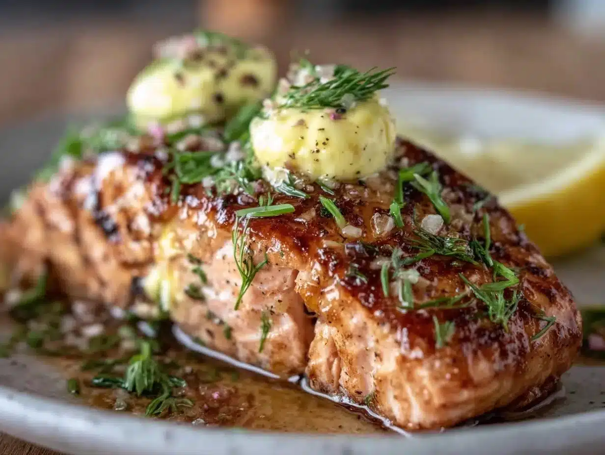 honey garlic baked salmon preparation steps