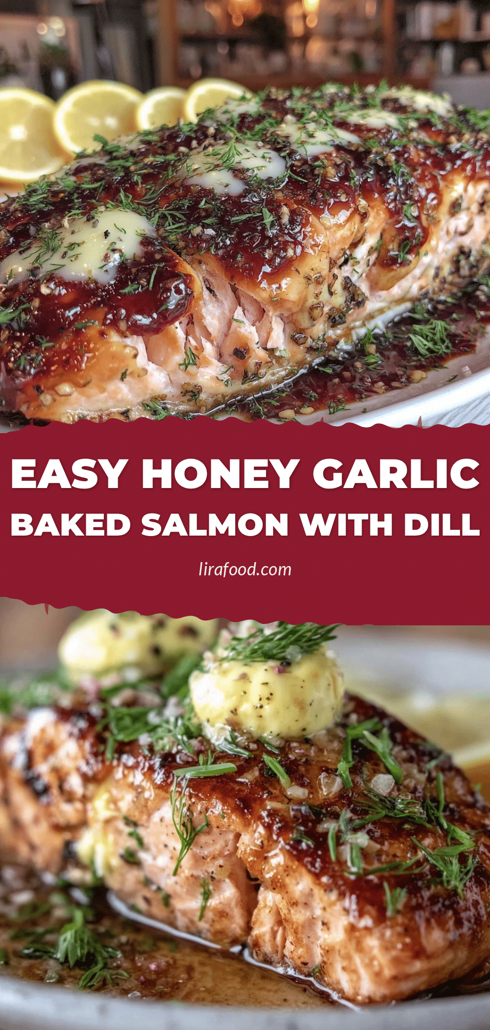 honey garlic baked salmon recipe