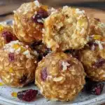 honey peanut butter energy bites - featured image