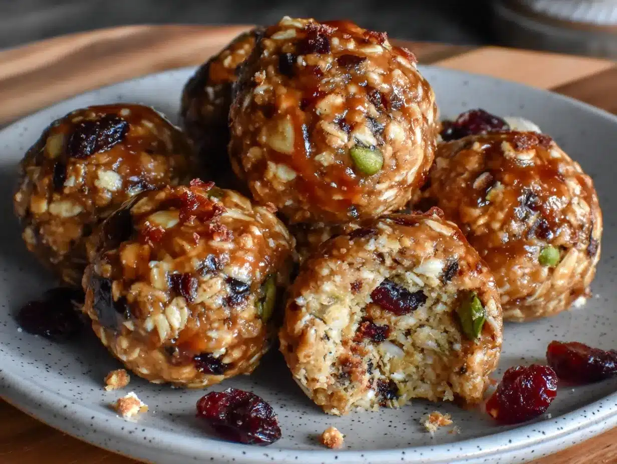 honey peanut butter energy bites preparation steps