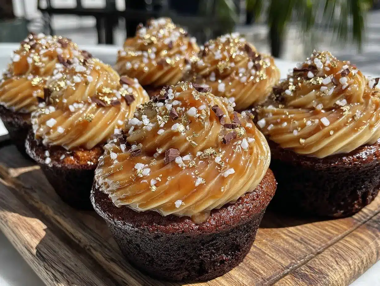 lion mane chocolate cupcakes preparation steps