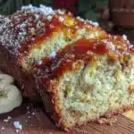 moist banana bread brown butter cinnamon sugar crust - featured image