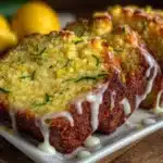 moist lemon zucchini bread - featured image