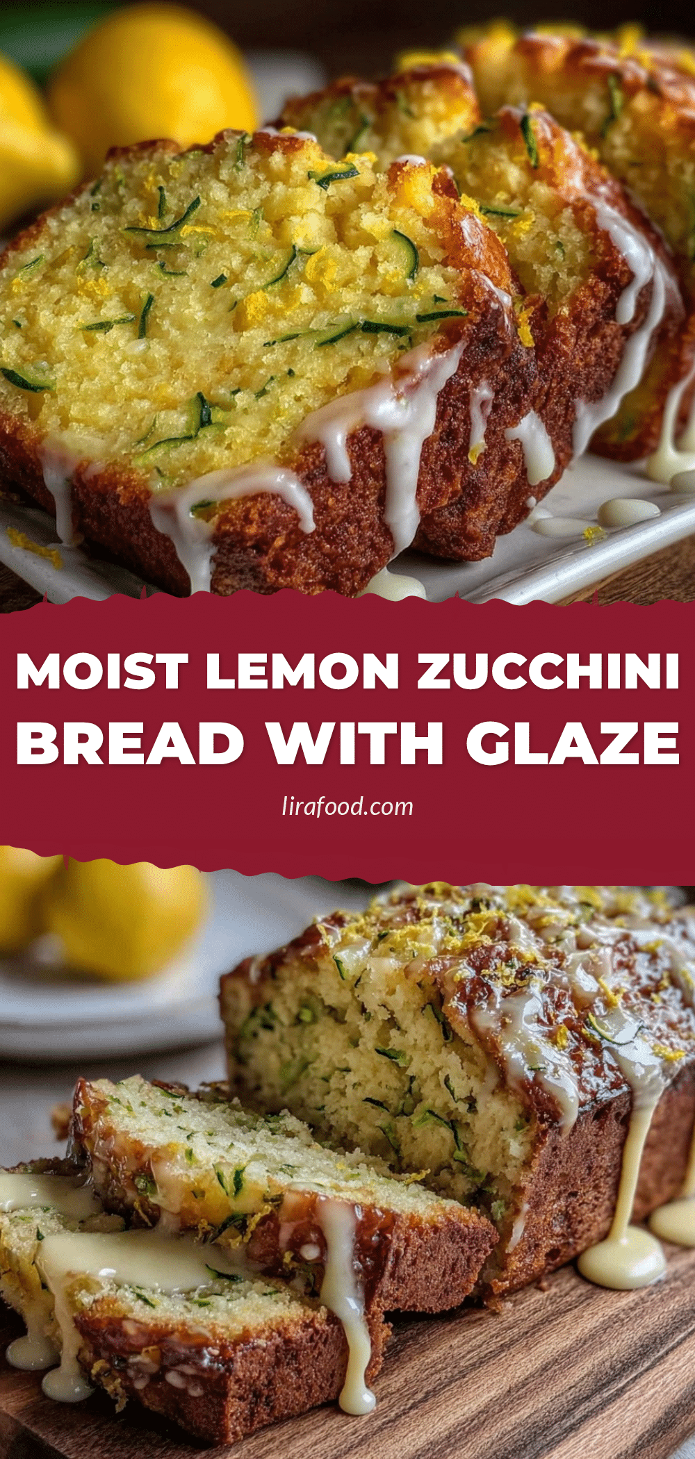 moist lemon zucchini bread recipe