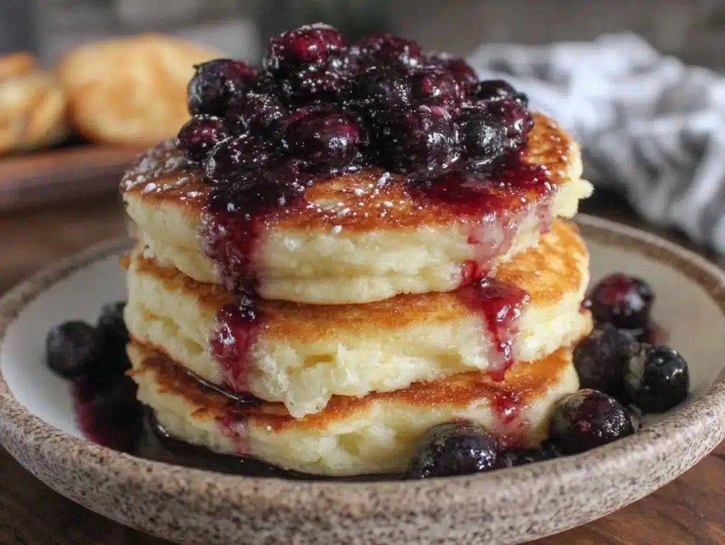 Montana-style huckleberry pancakes - featured image
