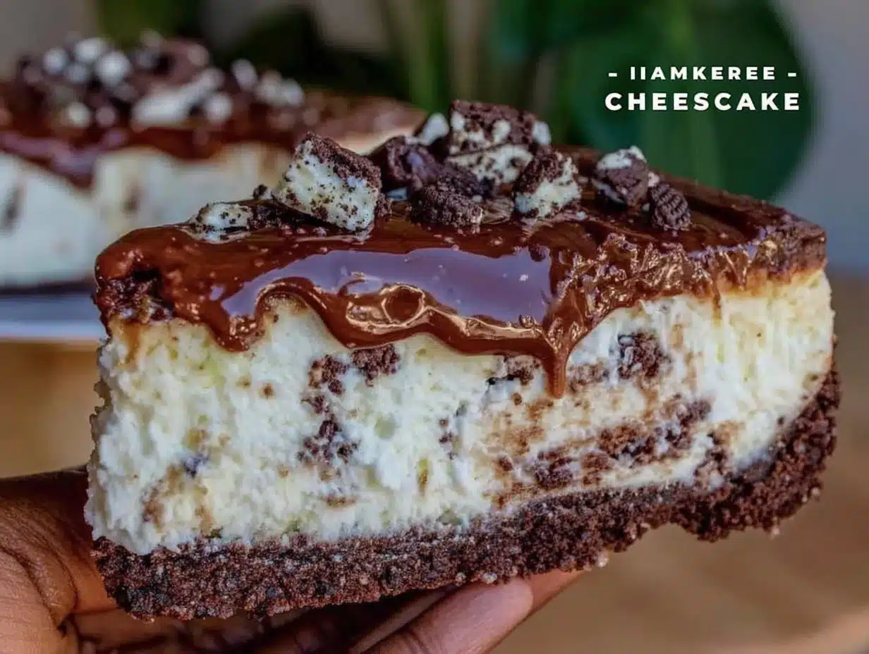 no-bake Oreo cheesecake preparation steps