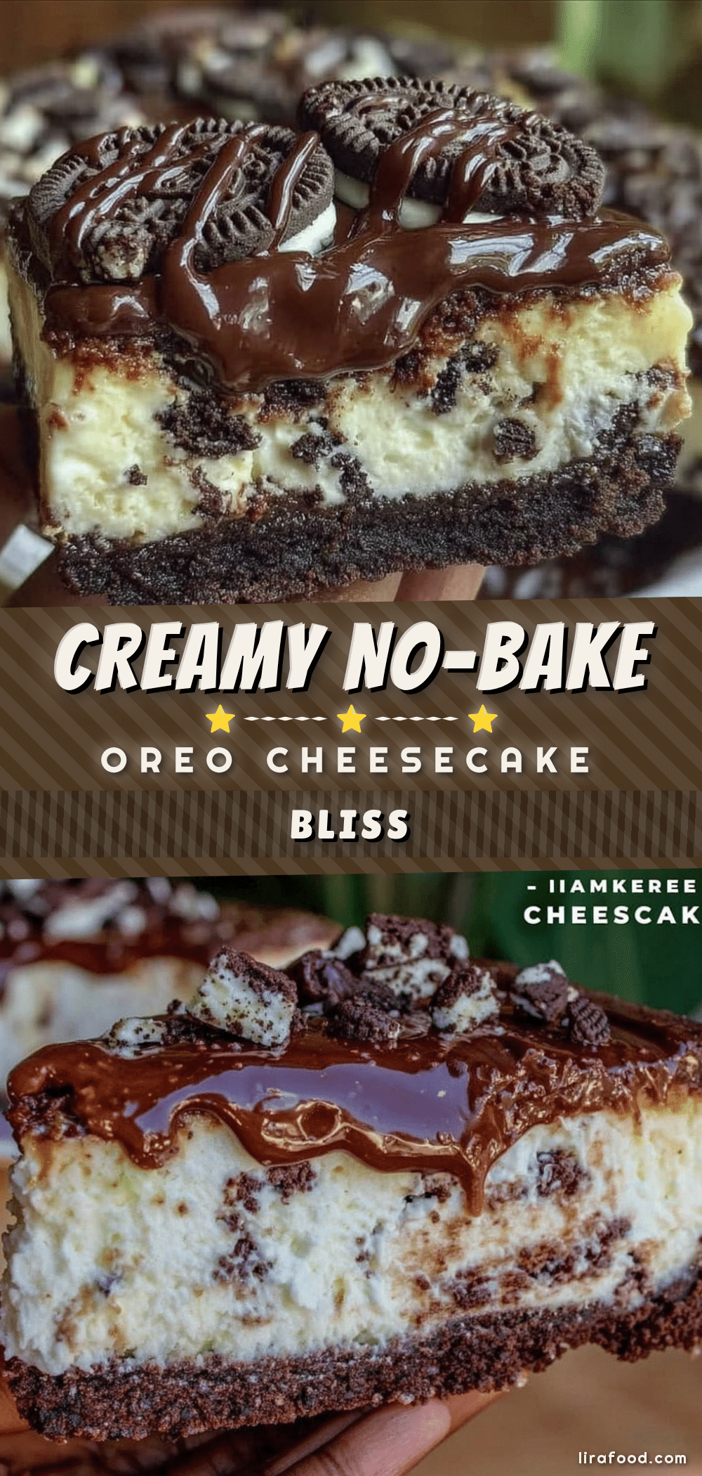 no-bake Oreo cheesecake recipe