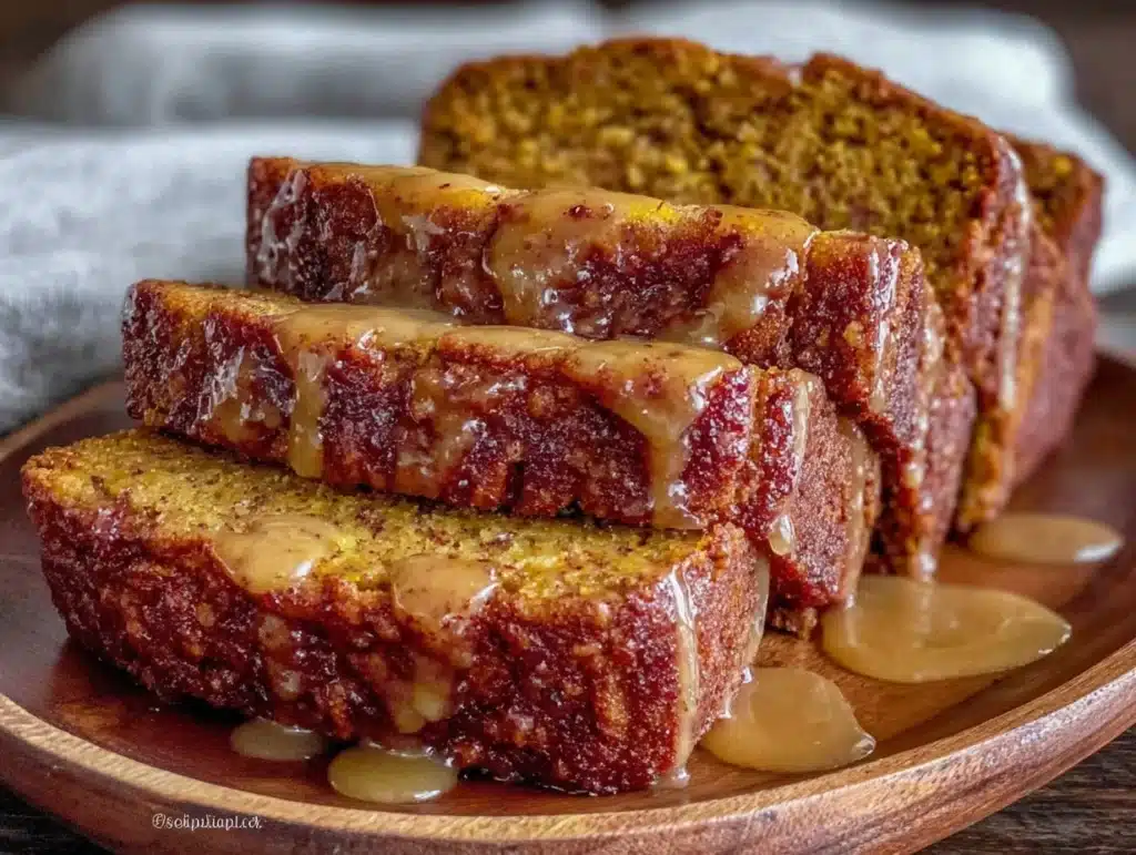one bowl pumpkin banana bread - featured image