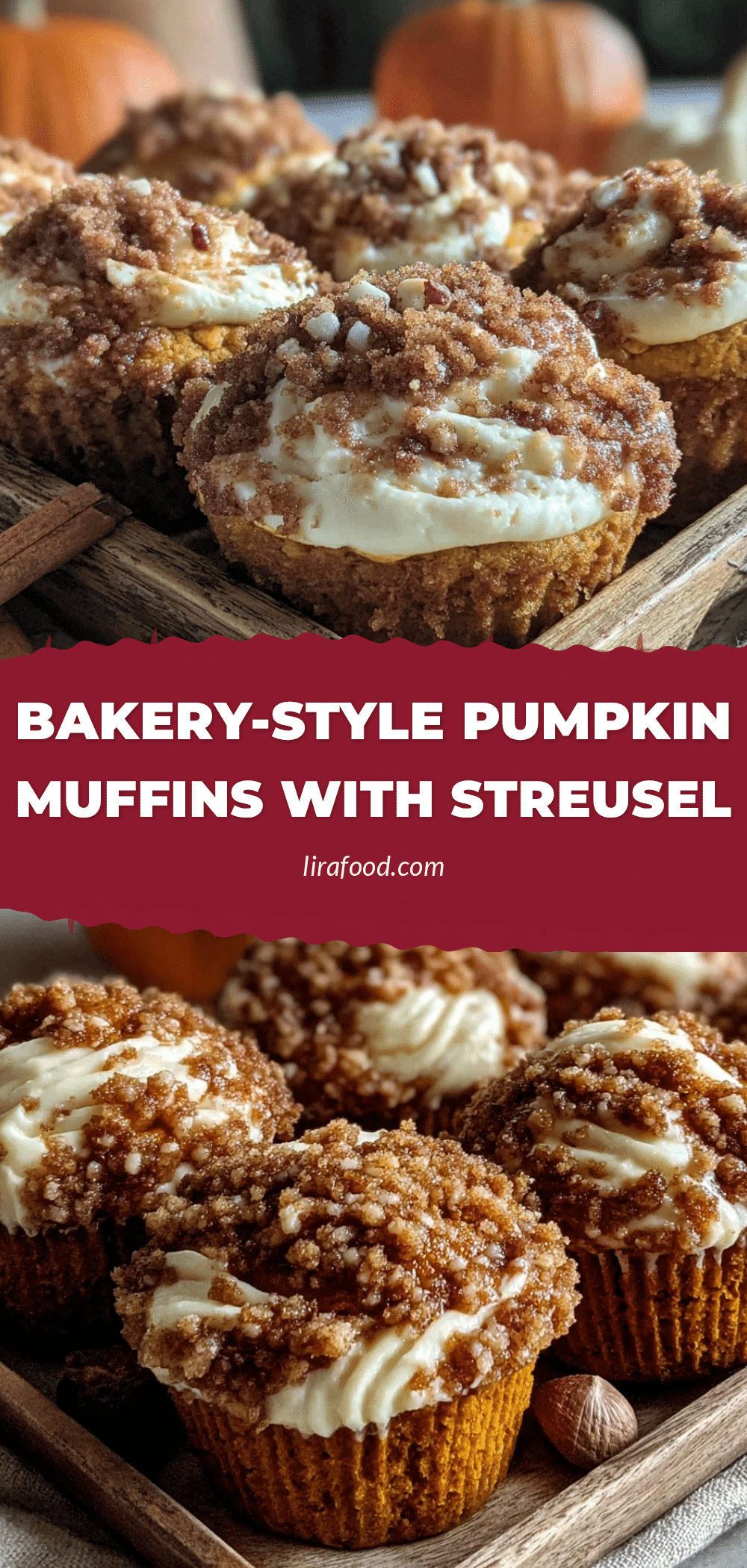 pumpkin cream cheese muffins recipe