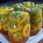 quick pickled banana peppers - featured image