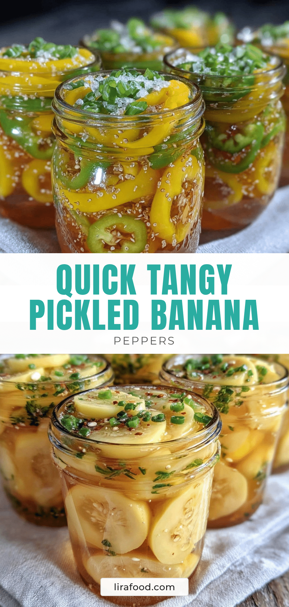 quick pickled banana peppers recipe