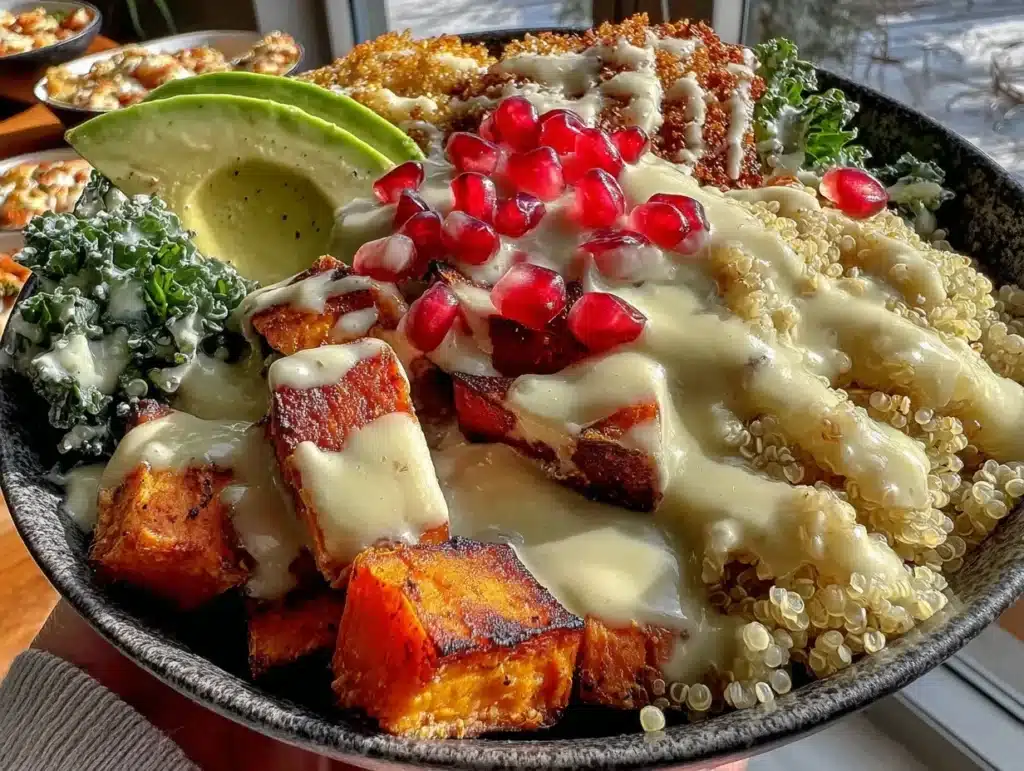 quinoa power bowls - featured image