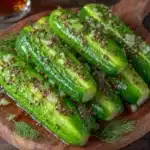 refrigerator dill pickle spears - featured image