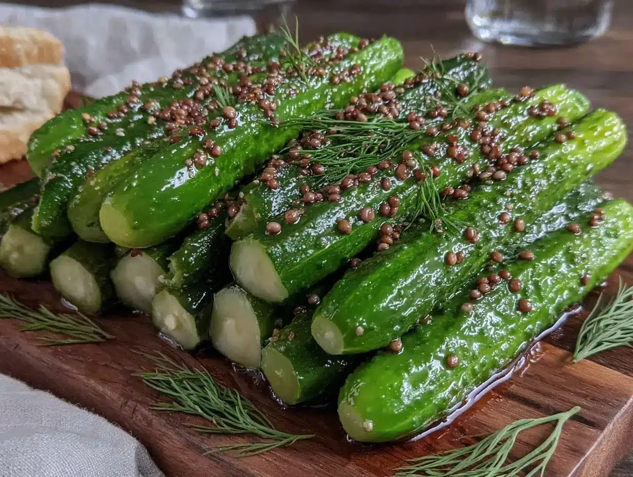 refrigerator dill pickle spears preparation steps