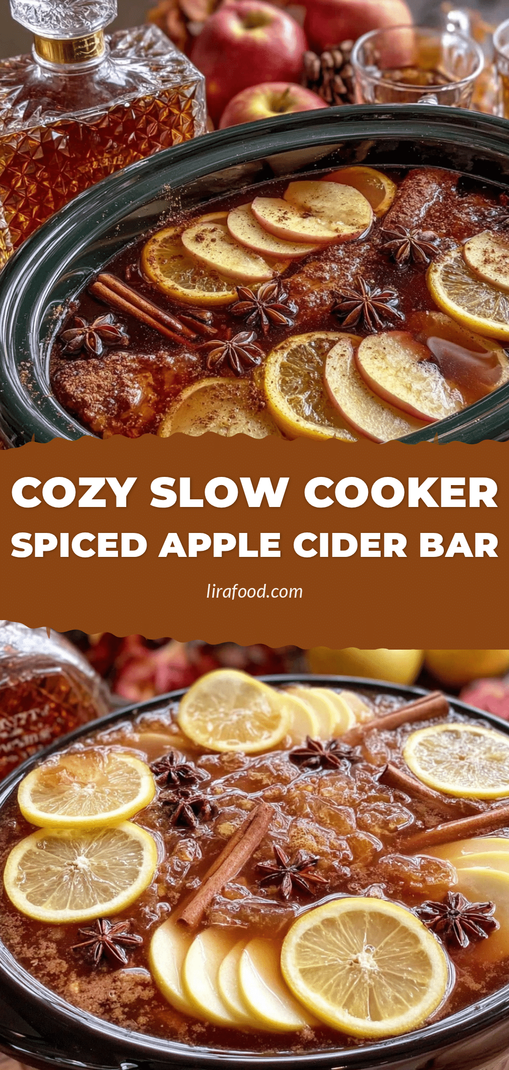 slow cooker spiced cider recipe