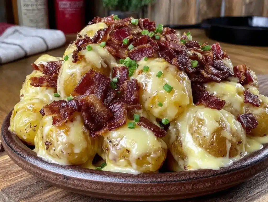 slow cooker swamp potatoes - featured image