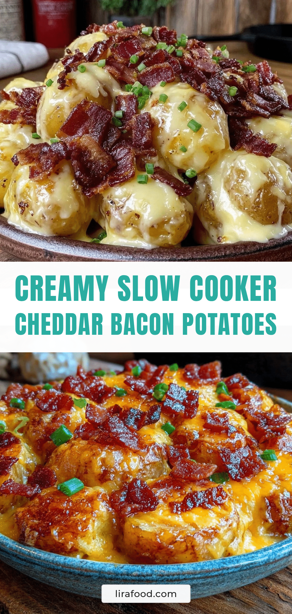 slow cooker swamp potatoes recipe