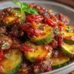 slow cooker zucchini marinara - featured image