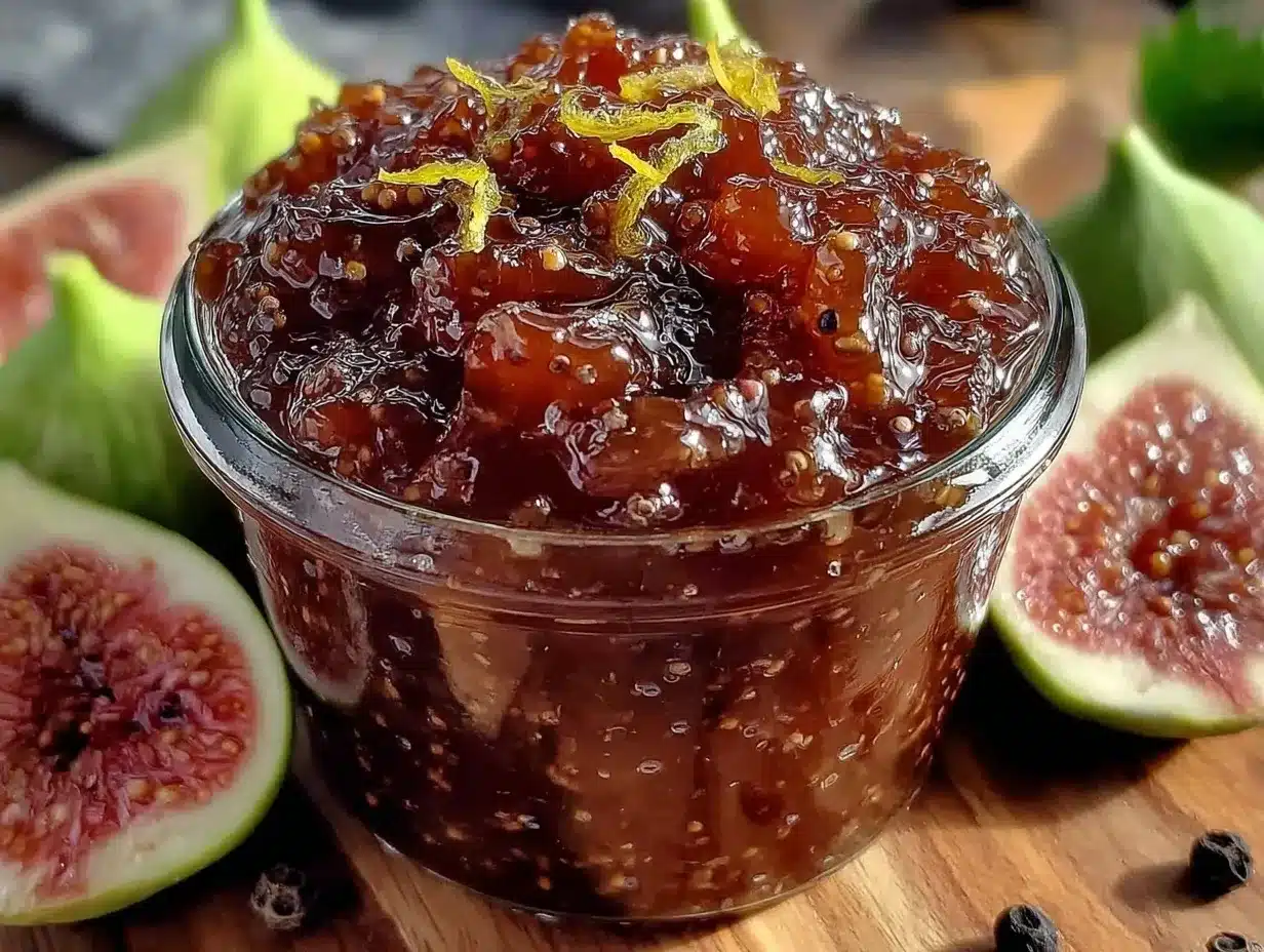 small batch fig jam preparation steps