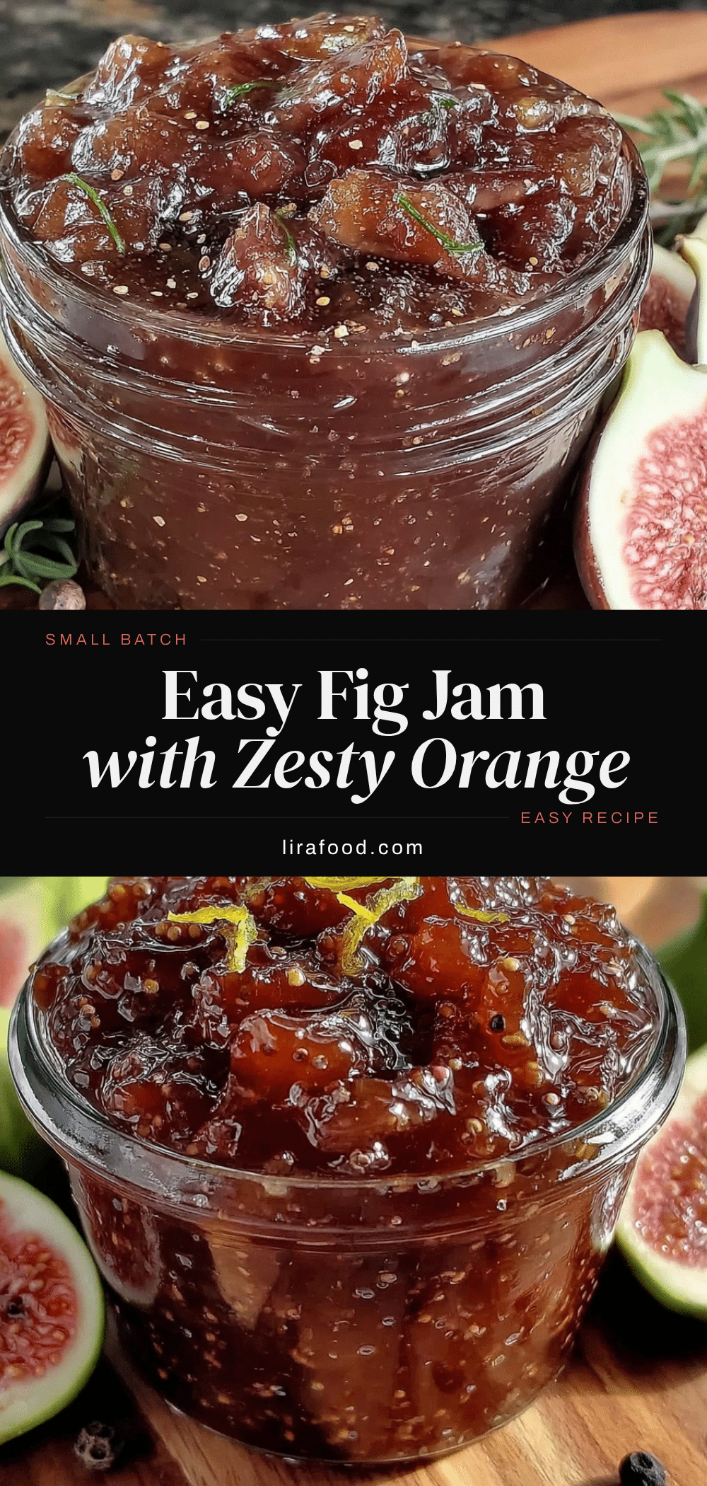 small batch fig jam recipe