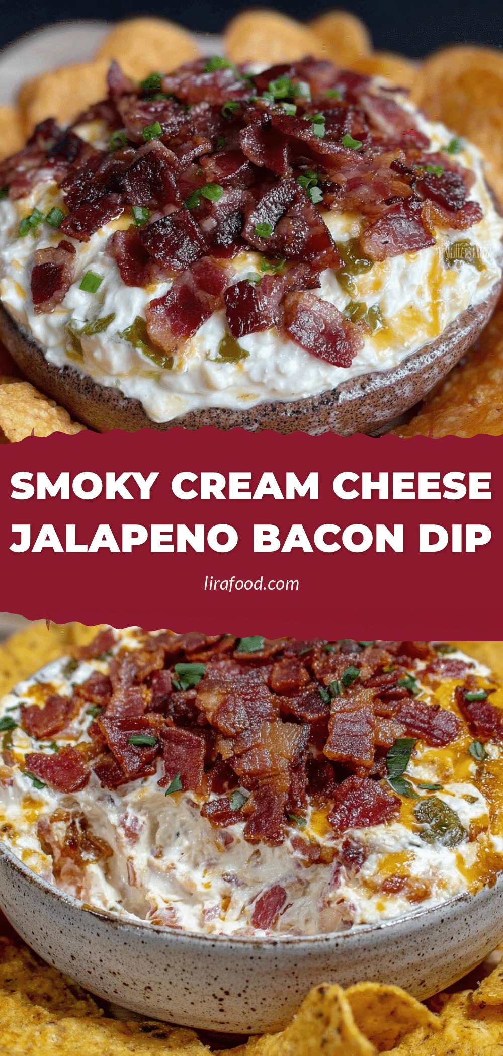 smoked cream cheese jalapeno bacon dip recipe