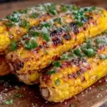 smoked jalapeño honey butter corn ribs - featured image