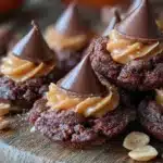 witch hat chocolate peanut butter cup cookies - featured image