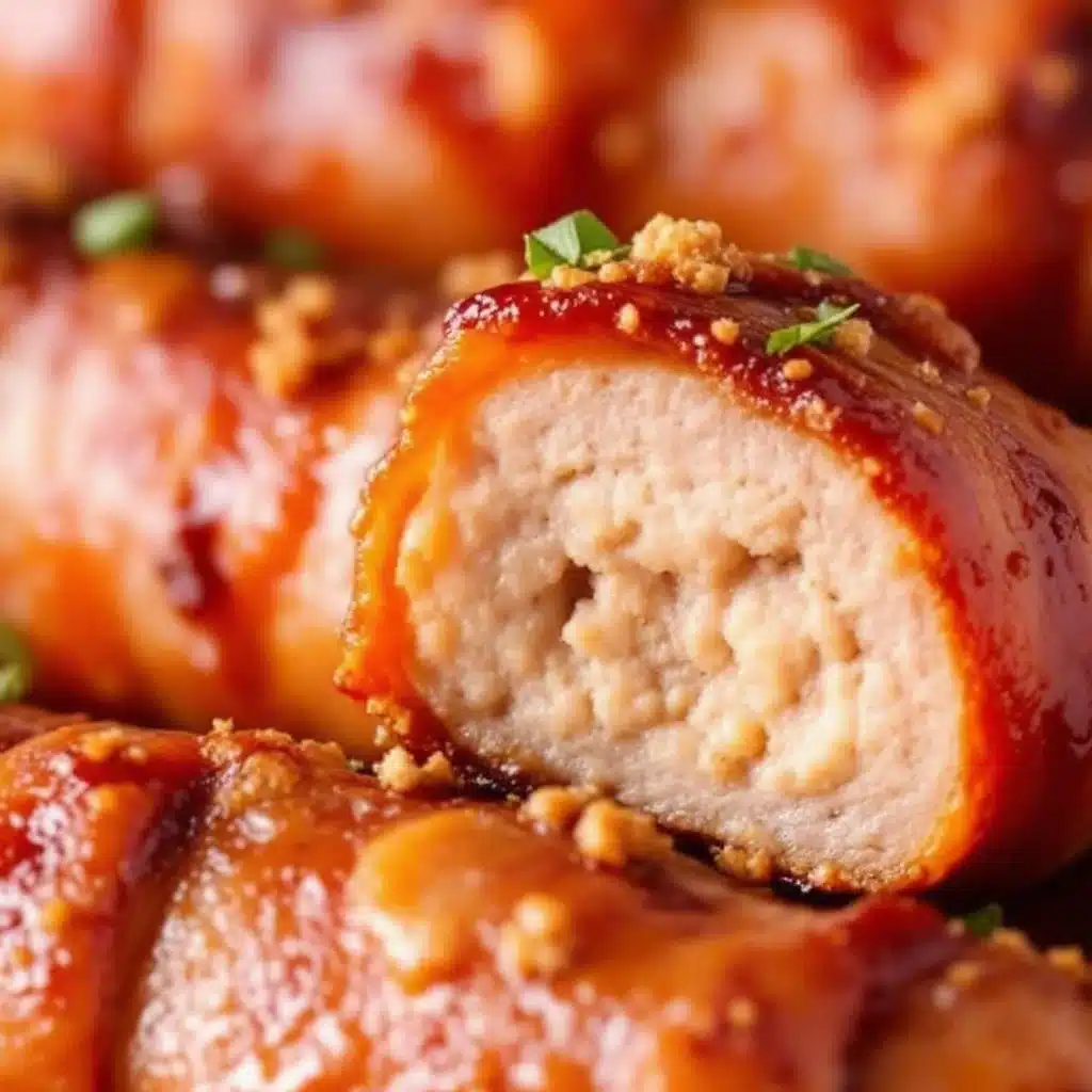 bacon wrapped smokies - featured image