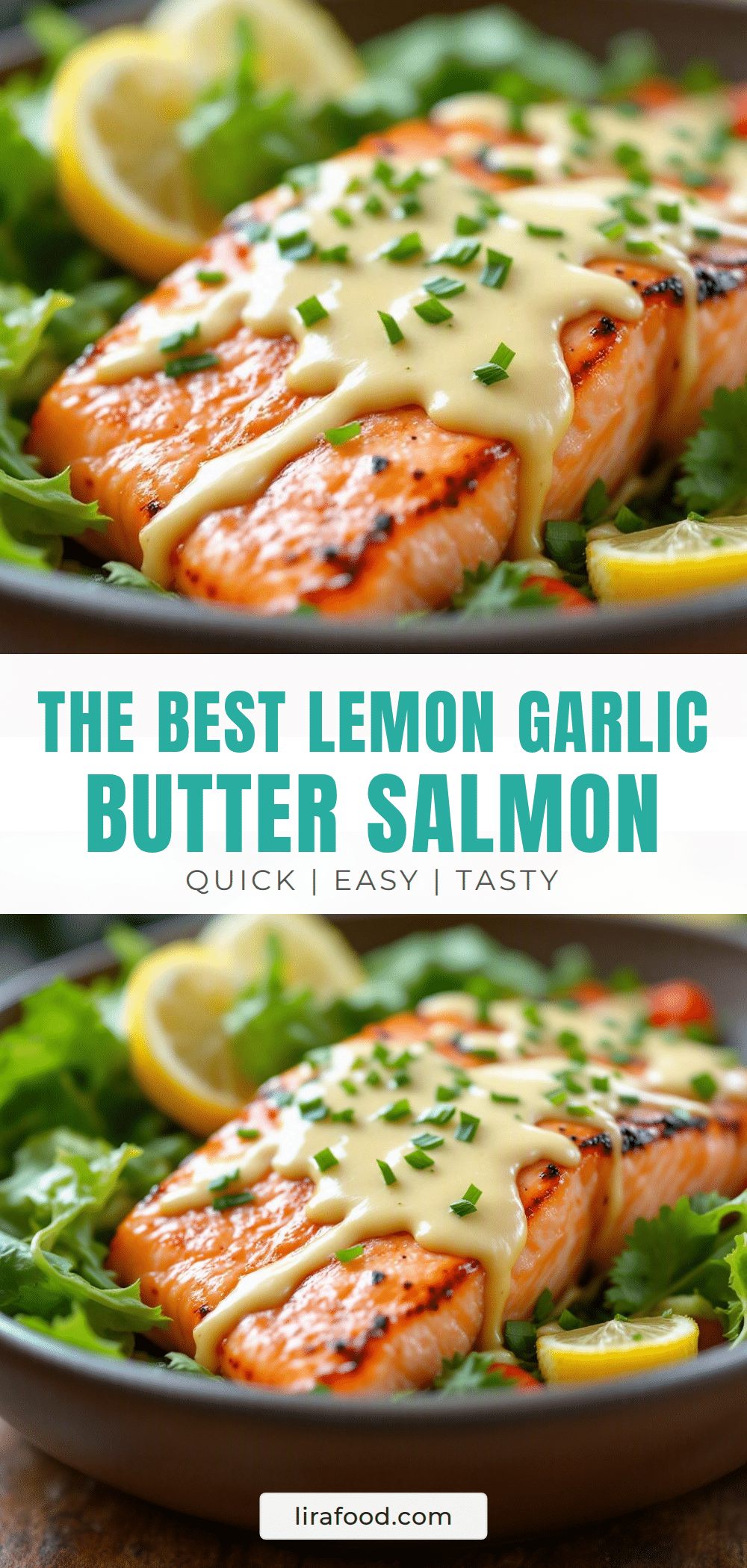 best grilled salmon with lemon garlic butter recipe
