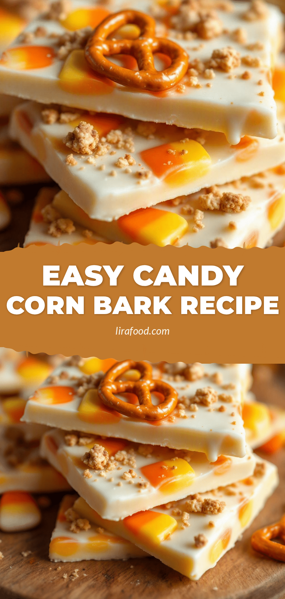 candy corn bark recipe