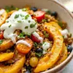 caramelized maple roasted delicata squash - featured image