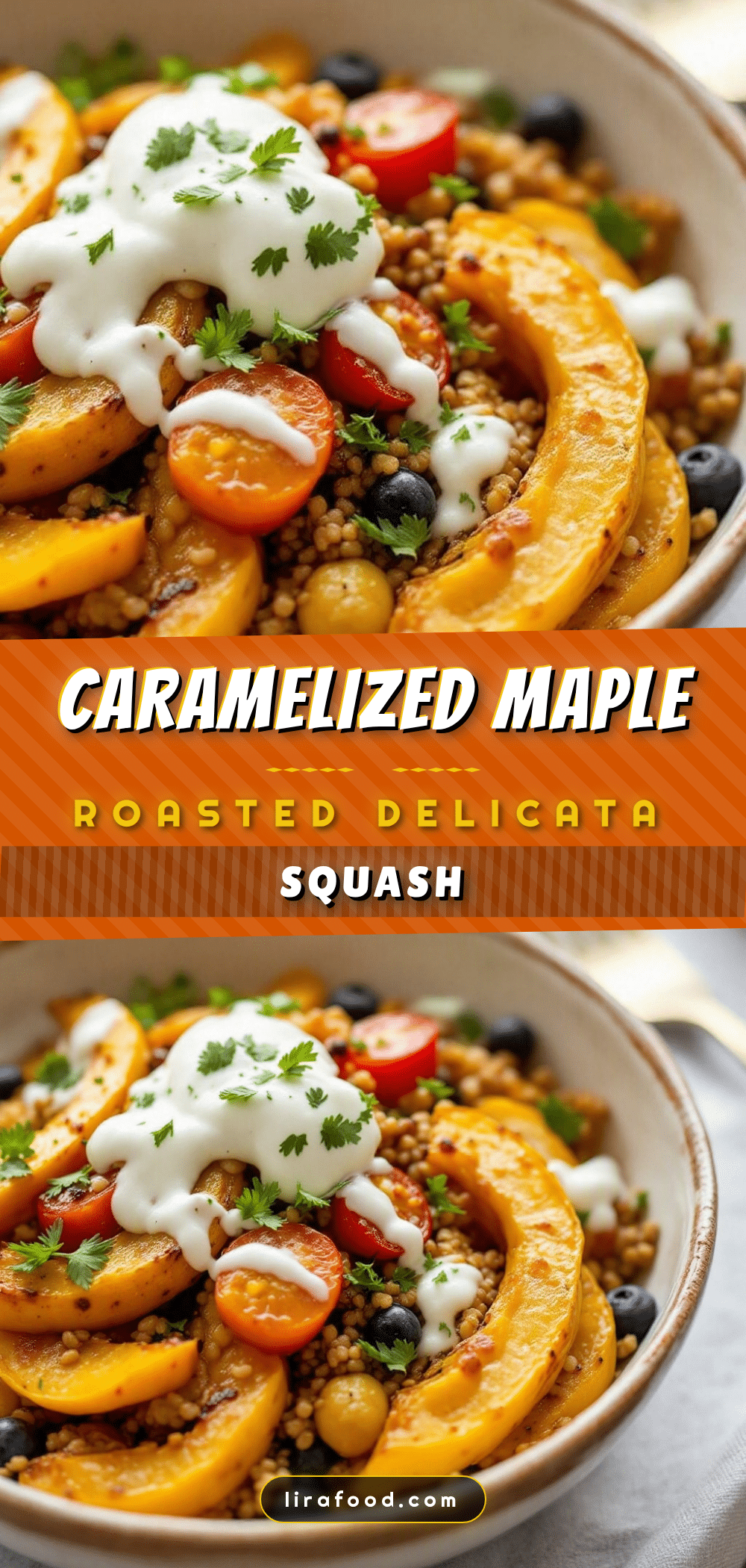 caramelized maple roasted delicata squash recipe