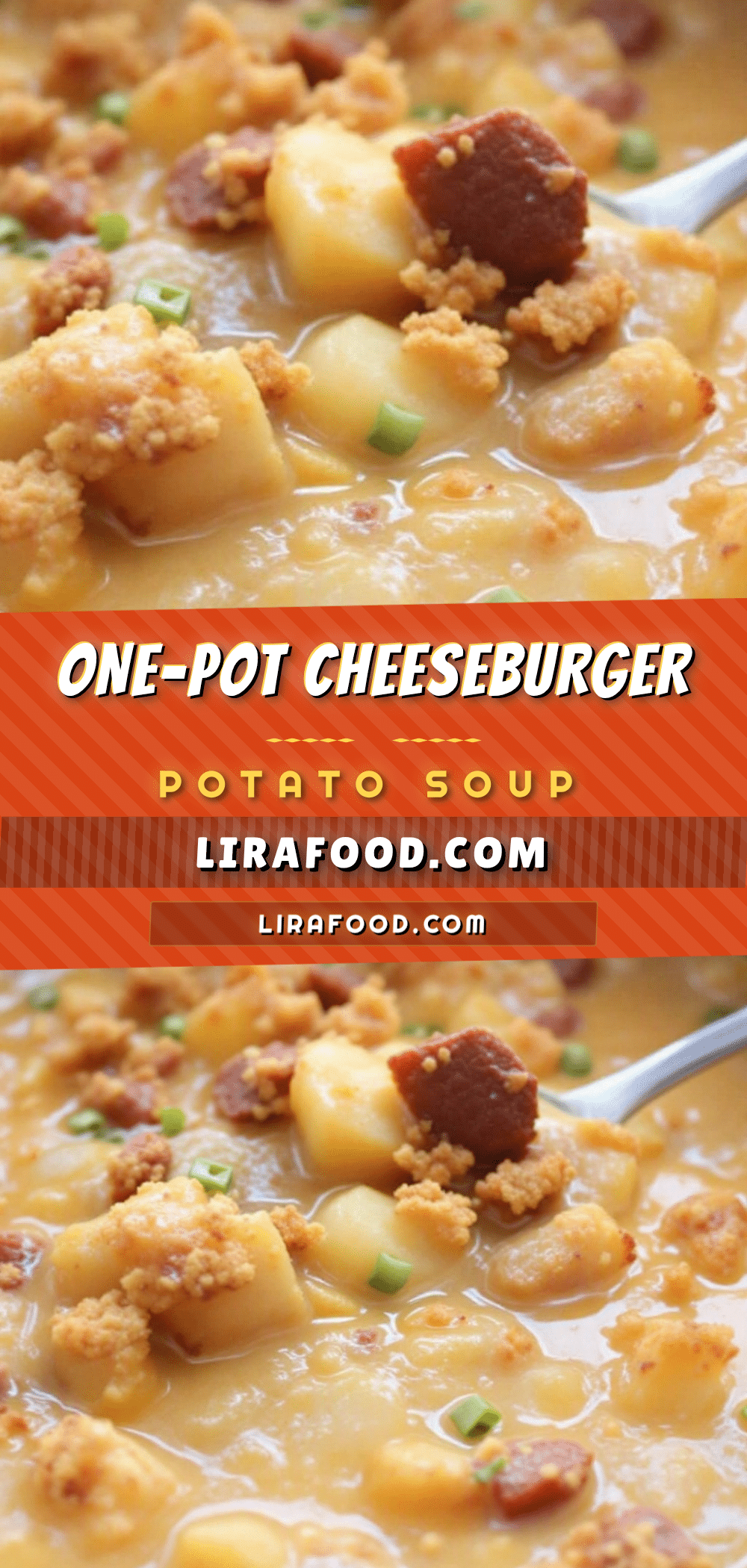 cheeseburger potato soup recipe