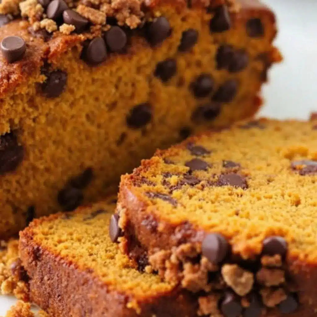chocolate chip pumpkin bread - featured image