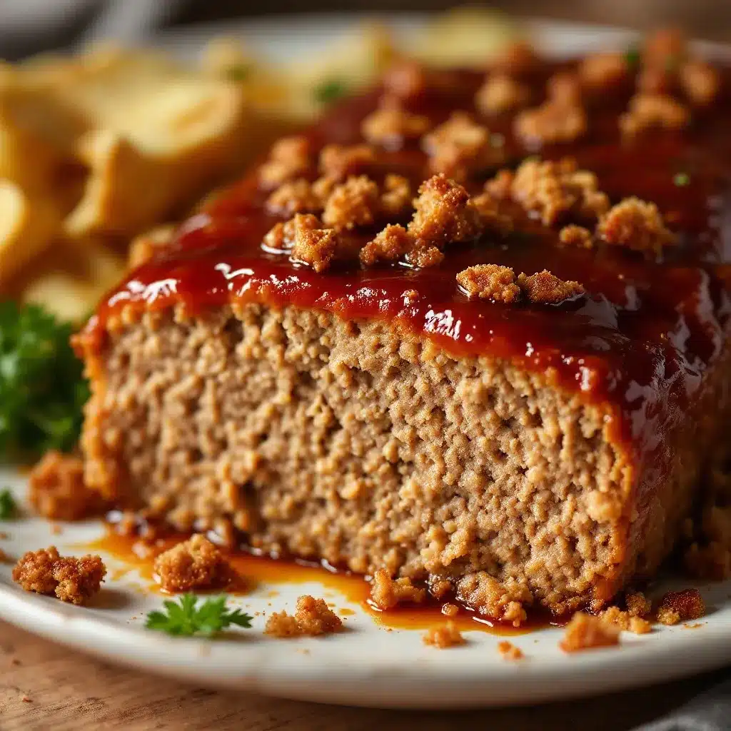 classic meatloaf with brown sugar glaze preparation steps