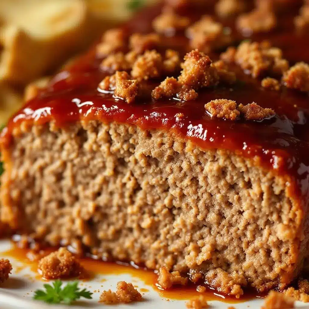 classic meatloaf with brown sugar glaze - featured image