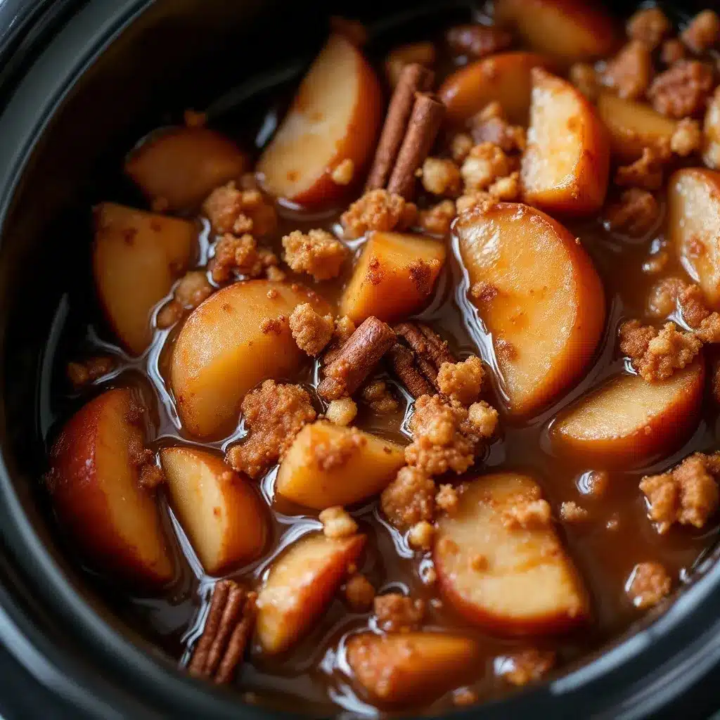 cozy slow cooker spiced apple cider preparation steps