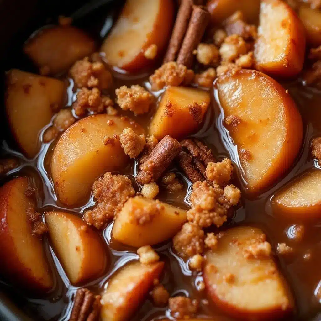 cozy slow cooker spiced apple cider - featured image